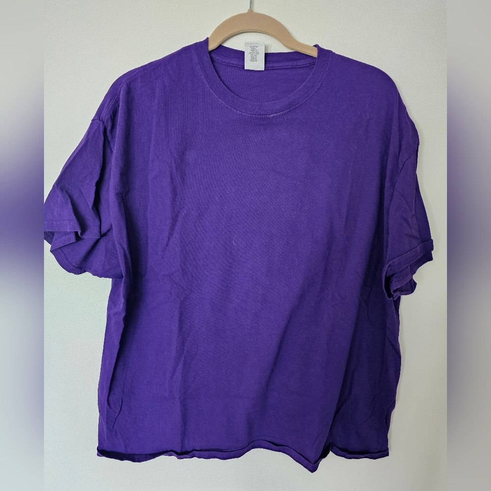 Gildan Purple T Shirt